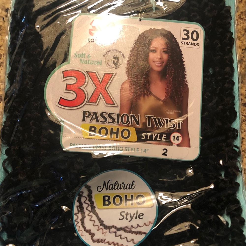 Passion Twist Boho Style hair crochet style